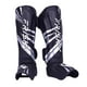 thumbnail image 5 of Espinilleras de Muay Thai Zulema Plata Negro para Kickboxing y Artes Marciales, 5 of 8