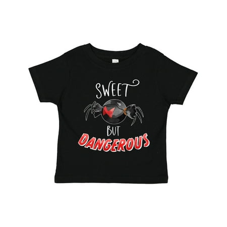 

Inktastic Sweet but Dangerous Black Widow Spider Candy Gift Toddler Boy or Toddler Girl T-Shirt