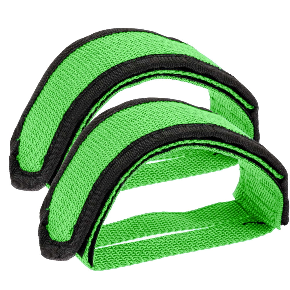 2pcs Bike Pedal Straps Pedal Toe Clips Straps Tape for Fixed Gear Bike