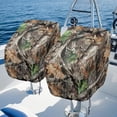 thumbnail image 4 of KUIFORTI Camo Hunting Boat Seat Cover Waterproof Easy to Install Outdoor Pontoon Captain Boat Bench Chair Cover Dust Resistant Boat Chair Protector for Outdoor Yacht Ship Fishing, 4 of 7