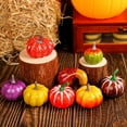 thumbnail image 4 of Thanksgiving Day Simulation Pumpkin, Thanksgiving Foam Props, Durable Plastic Material, Restaurant Window Decor, for Autumn Theme, Event Displays, Retail Store Props, Alternative, Ihhxbz | Yellow, 4 of 6