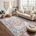 thumbnail image 2 of TECHVIDA 5x7 Area Rugs for Living Room Rugs, Modern Abstract Machine Washable Vintage Rugs,Non Slip Carpet,Modern Carpet for Bedroom Dining Room Farmhouse Home, 2 of 11