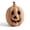 C-Natural#312, variant on Gray Halloween Pumpkin Light Decoration, Rustic Handmade Resin Jack O Lantern with Flameless Candle, Fall Autumn Home Decor for Table Centerpiece Mantel and Shelf