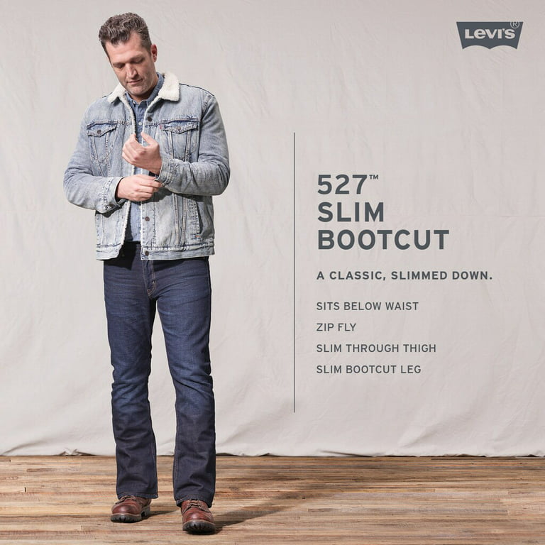 Levi's Men's 527 Slim Boot Cut Fit Jeans