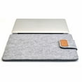 thumbnail image 4 of Huanledash Felt Sleeve Slim Tablet Case Cover Bag for MacBook Air Pro 11/13/15 Inch, 4 of 8