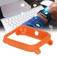 thumbnail image 4 of TPU Bumper Protector, Lightweight Anti Collision Anti Scratch Easy Access Soft TPU Case Full  Replacement  for  POP Smart Watch Black,White,Orange, 4 of 7
