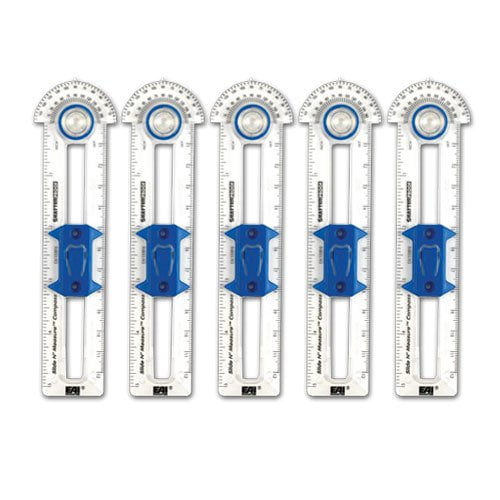 EAI Education Slide N Measure Compas: Clair - Lot de 10