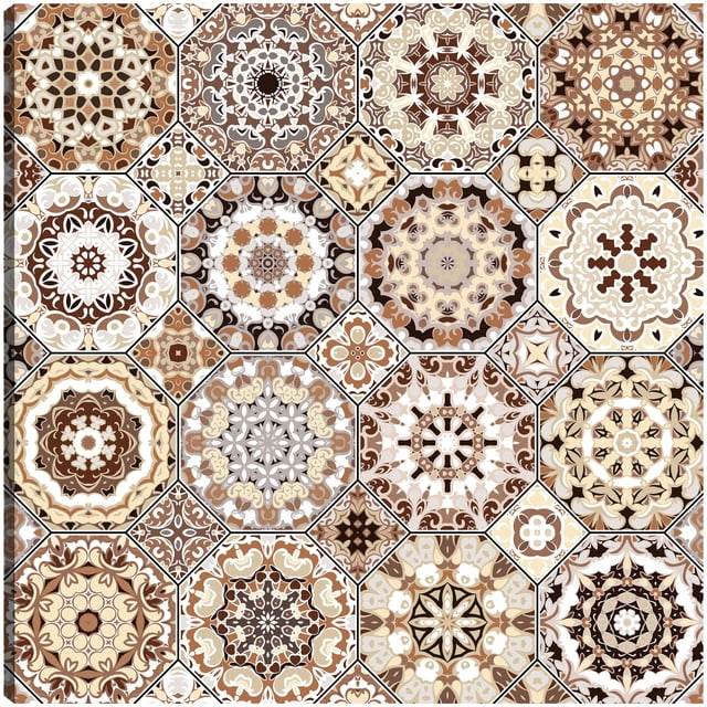 Azulejos Octógonos y Adornos