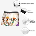 thumbnail image 3 of Honeii Beautiful Black African Woman In Ethnic Dress Men's Underwear Boxer Briefs Pack, ComfortSoft Boxer Brief for Men, Moisture-Wicking Breathable-Medium, 3 of 5