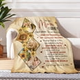 thumbnail image 3 of Custom Blanket with Pictures for Mom Gift,I Love You Mothers Day Blanket Gift, Personalized Mom Blankets,Super Soft Warm Customizable Blanket Gifts for Mom/Women, 3 of 6