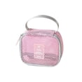 thumbnail image 1 of Bolsa de maquillaje de malla, organizador de cosméticos de viaje con cremallera, neceser ligero para mujeres y niñas, almacenamiento portátil, 1 of 6