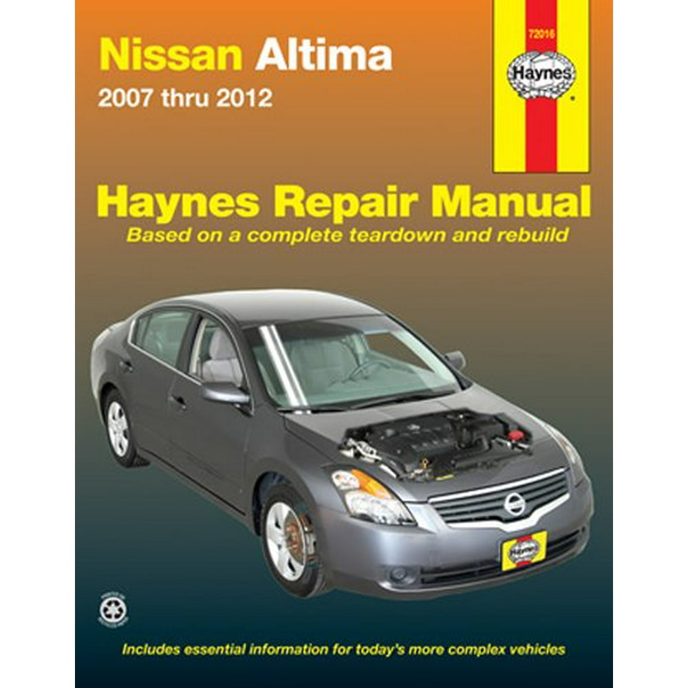 Haynes Repair Manuals Nissan Altima, '07-'10 - Walmart.com - Walmart.com