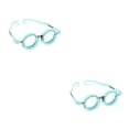 thumbnail image 2 of maskred Adult Optical Trial Lens Frame Eyeglasses Optometry Optician Tool Optic Blue 56mm 2Set, 2 of 6