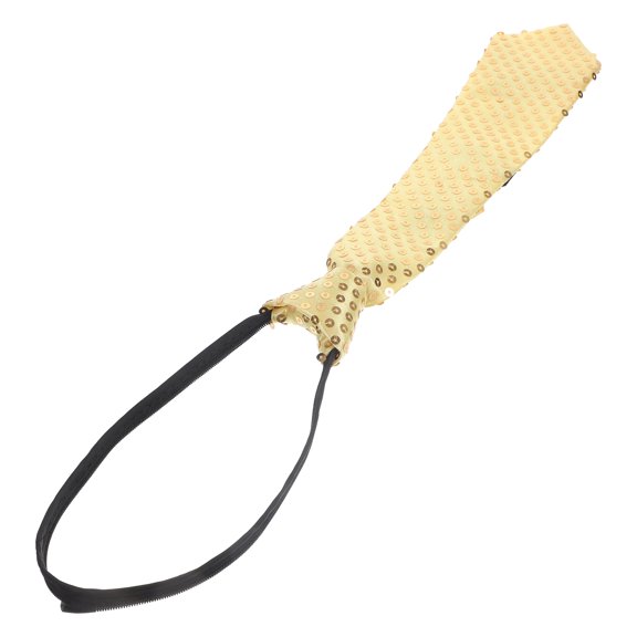 MIPCASE Decorative Necktie Golden Polyester 1Set