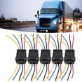 thumbnail image 3 of Filfeel Connecteur de Fil Automobile, 5 Pcs Connecteur Électrique de Voiture Étanche Anti-Inflammable Résilient Antioxydant Connecteur de Fil Automobile, Connexions de Fils, 3 of 8