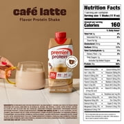 Premier Protein Shake ، Café Latte ، 30g Protein ، 11 Fl Oz ، 12 Ct