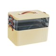 thumbnail image 3 of Esquirla Emergency Storage Box Large Capacity Sleek Portable Medical Box for Car Drom 3 Layer, 3 of 8