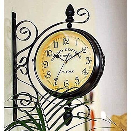 A Double-Sided Clock That Turns Walls into Living Moments of Time - Yanko Design
