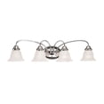 thumbnail image 2 of Millennium Lighting  4 Light Bathroom Vanity Fixture in Multiple Finishes Satin Nickel Nickel Satin, 2 of 2