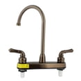 thumbnail image 2 of Empire Faucets | RV Kitchen Faucet Replacement – Gooseneck Spout and Handles, 2 of 6