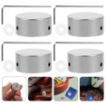 thumbnail image 4 of 1 Set Metal Guitar Effect Pedal Footswitch Topper Effect Foot Nail Caps Metal Pedal Protection Cap, 4 of 8