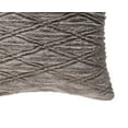 thumbnail image 4 of Better Homes & Gardens Diamond Ruched Faux Fur Pillow, 20'' X 20'', 4 of 4