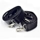 thumbnail image 5 of Bolso de Cuero Auténtico Qarigey con Correa Ajustable Negro, 5 of 6