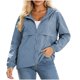 thumbnail image 2 of Neewe Light Weight Zip Up Sun Hoodie Women, Light Summer Jacket Women Long Sleeve for Fishing Hiking, 2 of 5