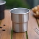 thumbnail image 4 of Para Acampar Al Aire Libre 3 Uds. 300ml Acero Inoxidable Senderismo Picnic, 4 of 9