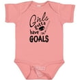 thumbnail image 3 of Inktastic Girls Gotta Have Goals Hockey Player Girls Baby Bodysuit, 3 of 5