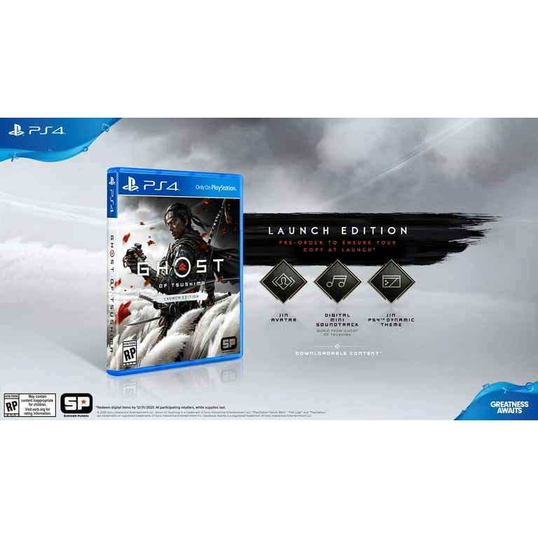 Ghost of Tsushima: Launch Edition - PlayStation 4 - Walmart.com