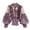 Purple, variant on Women Lace Mesh Sheer Floral Applique Puff Sleeve Fitted Cropped Design Tops For Women Elegant Base Layer Blouse Black,One Size
