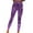 AB-Purple, variant on QATAINLAV Womens Fashion Color Block Tight Leggings Gym Casual High Waist Yoga Pant Full Length Seamless Tummy Control Workout Legging Pants Yellow XL