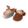 thumbnail image 4 of Huowey Girls Shoes Baby Sneakers Soft Sole First Shoes For Cute Cartoon Toddler Shoes Warm Winter Booties For Boys Girls Sneaker,Brown,11, 4 of 6