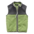 thumbnail image 3 of Esaierr 2-8Y Boys Girls Fleece Vest Jacket Fall for Kids Toddler Ligntweight Zipper Sleeveless Coats Warm Comfortable Waistcoat Outwear Cardigan Vest, 3 of 7