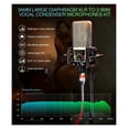 thumbnail image 2 of G3 Professional Sound Card Usb Microphones Mixer Interface Wired Microphone For Phone Tabletop PC Recording Studio ,Easy to Use, 2 of 5