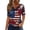 GQR6-Multicolor, variant on VKOYWKM American Flag Shirts for Women 4th of July Independence Day Patriotic USA V Neck Button Henley Tee Graphic Tops Summer Casual