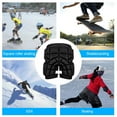 thumbnail image 4 of Greeniant Protector de cadera engrosado externo Snowboard patinaje acolchado rodillo a prueba de caídas acolchado niños equipo de deporte al Ropa Deportiva, Zapatos Negro METRO, 4 of 6