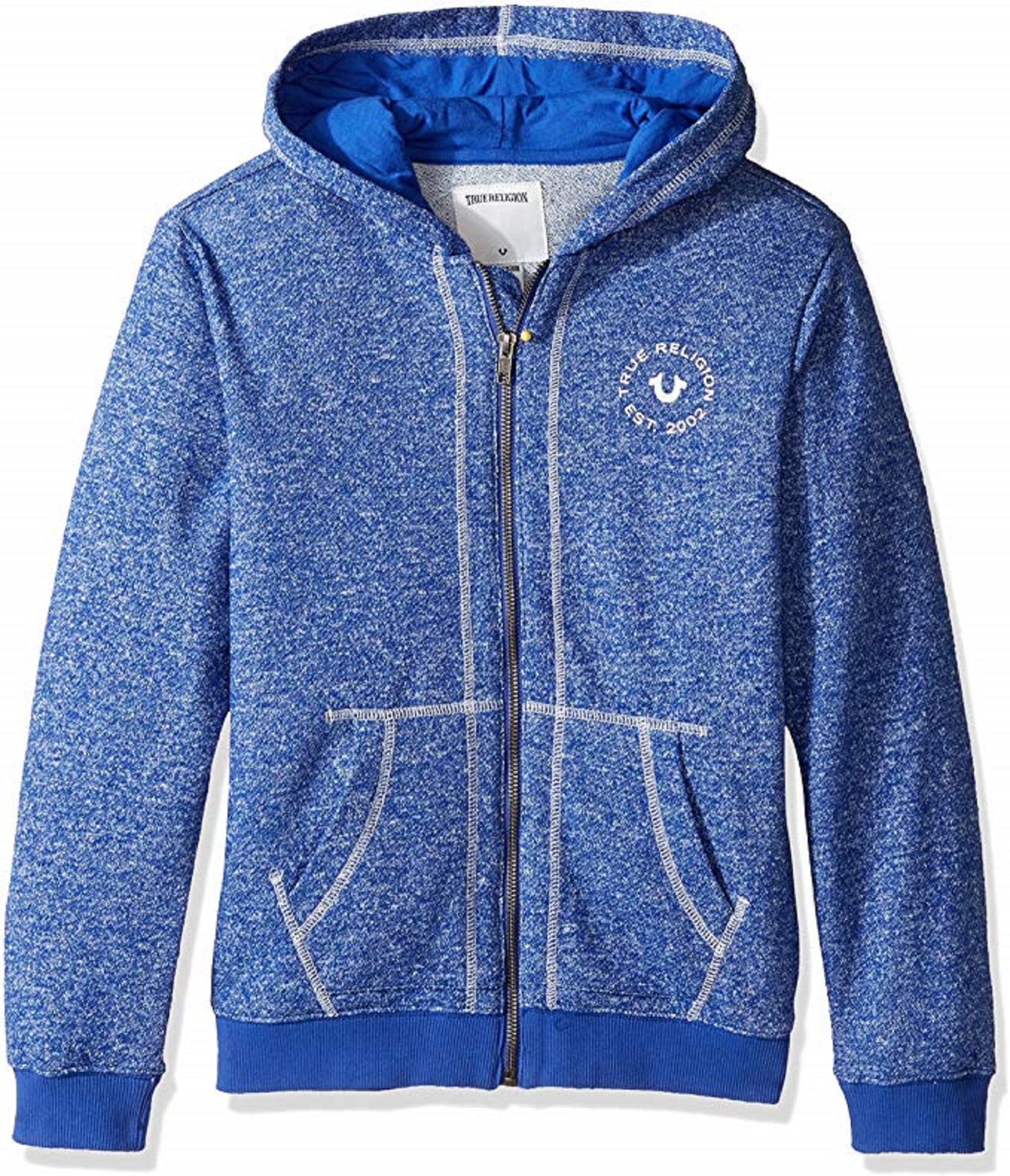 royal blue true religion hoodie