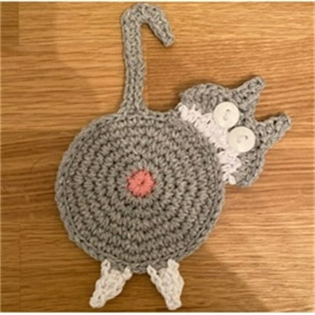 

Black and Friday Deals 2024 Kcavykas Food Grade Table Decor Butt Funny Drink Mat Handmade Crochet Mat Absorbent Mat Suitable for Home office Decoration Gift Washable Dining Table-E