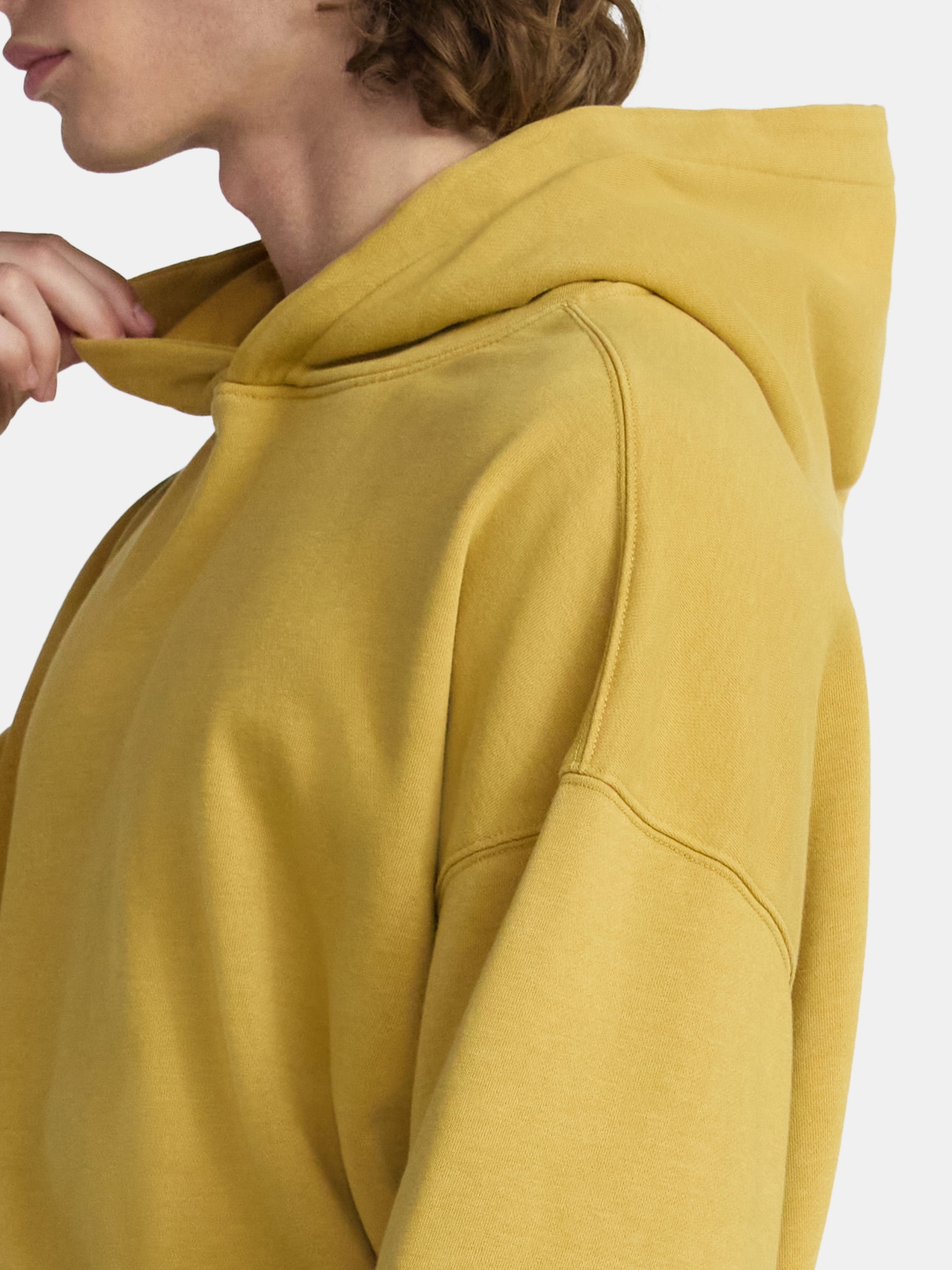 No Boundaries Oversized Hoodie with Long Sleeves, Men's XS-5XL