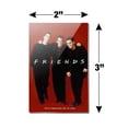 thumbnail image 3 of Friends The Boys Rectangle Acrylic Fridge Refrigerator Magnet, 3 of 5