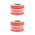 thumbnail image 6 of Masteelf 2pcs Fragile Sticker Handle with Care Fragile Sticker Easy Application High Adhesive Shipping Label for Ensures Safe Handling of Packaging (500 labels/roll), 6 of 8