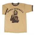 thumbnail image 2 of SNL Saturday Night Live More Cowbell Vintage Tan with Brown Ringers T-Shirt, 2 of 3