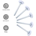 thumbnail image 3 of 10 Pcs Roues en Nylon Pratiques pour Porte de Garage, 3 of 9