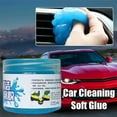 thumbnail image 2 of Car Cleaning Soft Rubber Gel - Deep Cleaning, Multifunctional & Reusable for Auto Interior, Dashboard, Console - 4 Bright Colors Available, 2 of 8