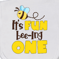 thumbnail image 3 of Inktastic It's Fun Bee-ing One Cute Bee First Birthday Baby Burp Cloth, 3 of 3