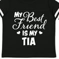 thumbnail image 4 of Inktastic My Best Friend is My Tia with Hearts Boys or Girls Toddler T-Shirt, 4 of 5