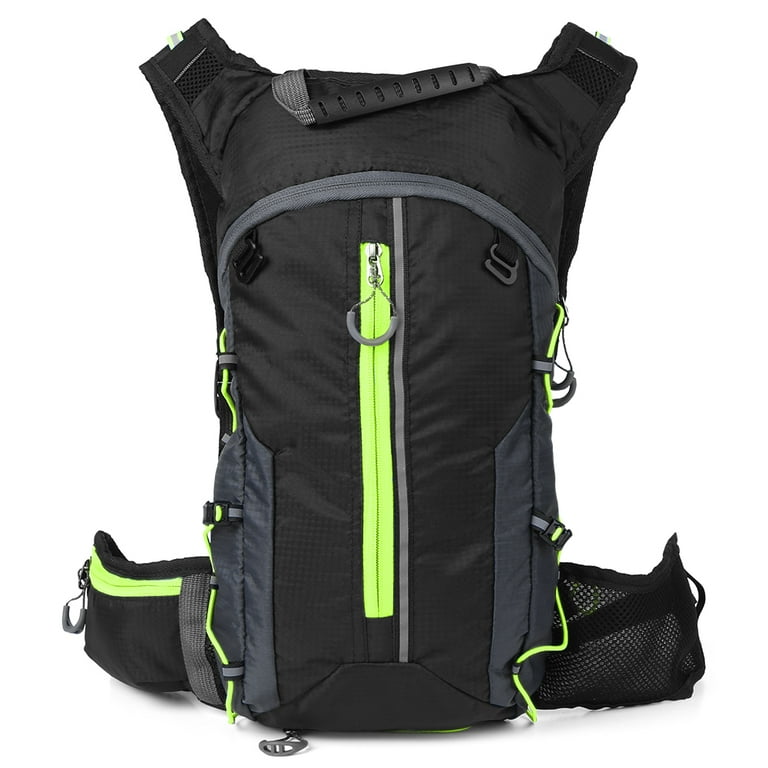 Foldable Cycling Backpack Lightweight Outdoor Sports Bike Riding Hydration  Pack Backpack with 2L Water Bladder 