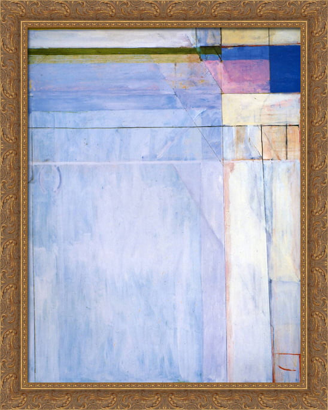 Camille Pissarro、海外版超希少レゾネ、新品額装付 Hyde Park, London 34x28 Large Gold Ornate Wood Framed Canvas Art